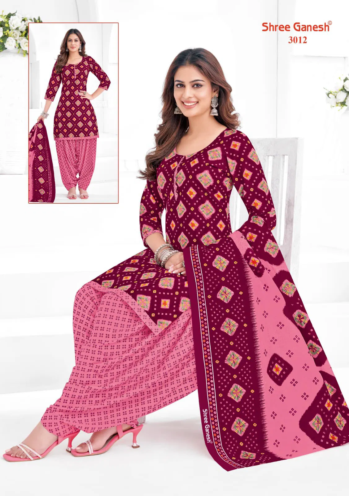 Hansika Special Vol 1 By Shree Ganesh Cotton Dress Material Exporters In India
